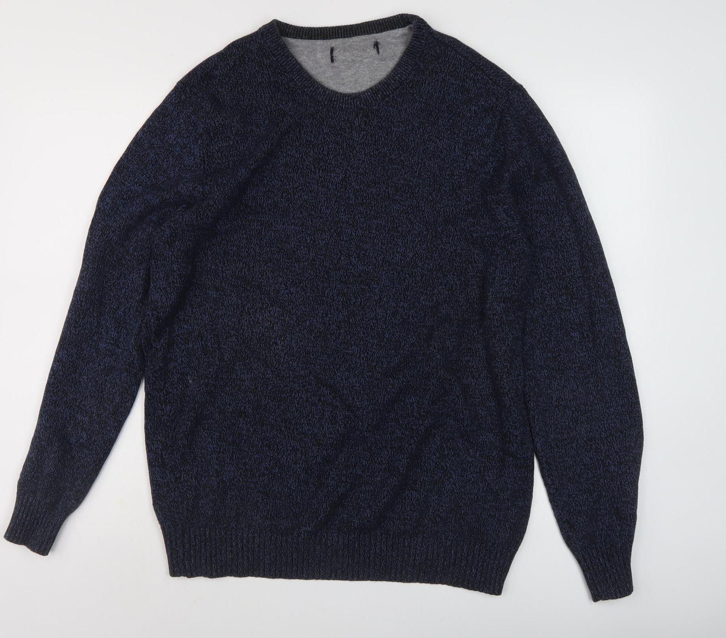 Maine New England Men's Blue Crew Neck Pullover Jumper M