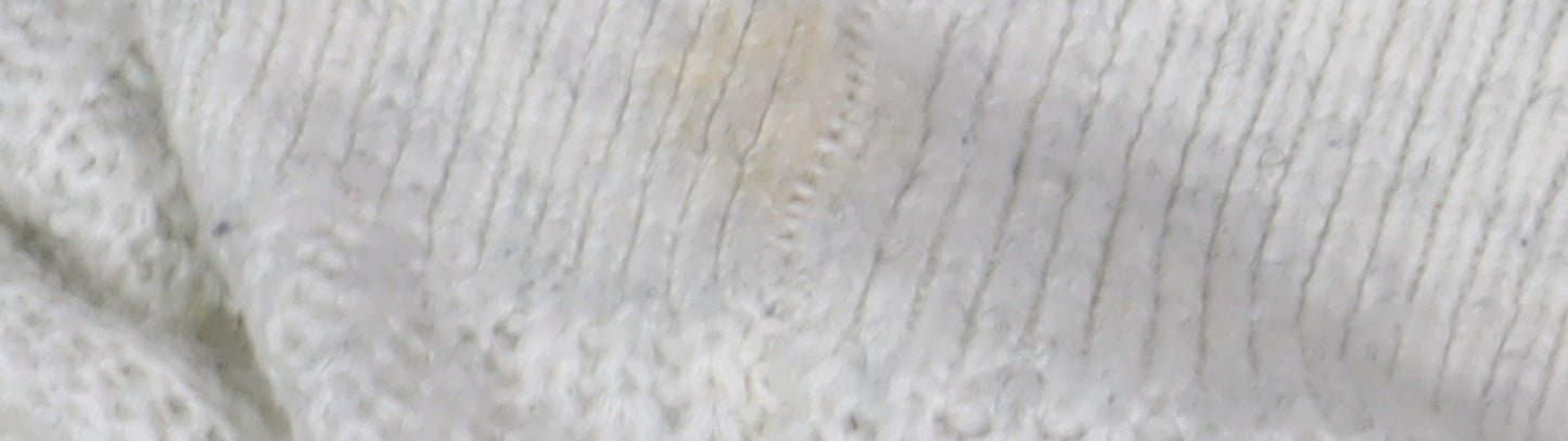 Womens UK Size 6 Fat Face Ivory Cardigan Jumper