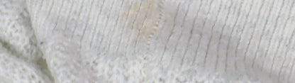 Womens UK Size 6 Fat Face Ivory Cardigan Jumper