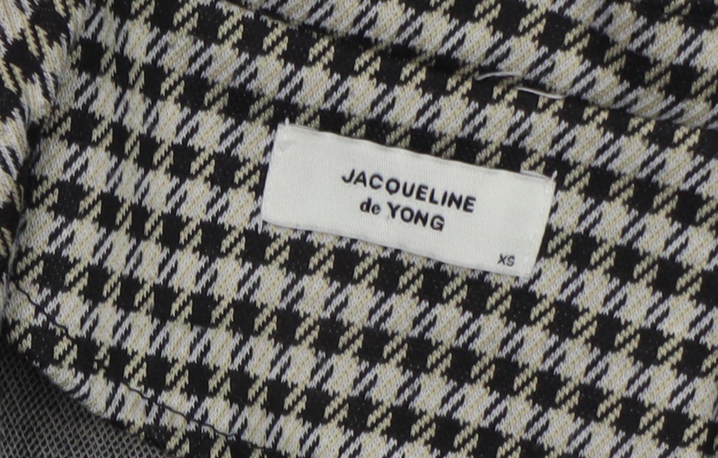 Womens UK Size XS Jacqueline de Yong Black Basic Jacket
