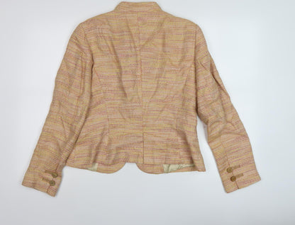 Womens UK Size 12 Zara Multicoloured Blazer