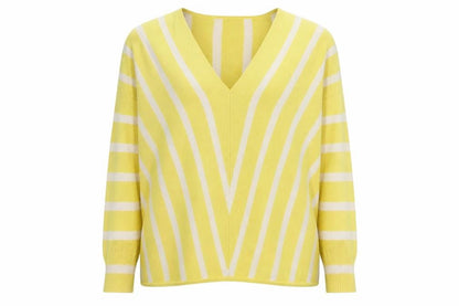 Womens UK Size XS Only Yellow Pullover Jumper