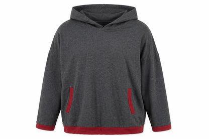Scott & Scott Women Grey Hooded Knit Jumper Size M