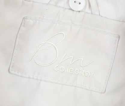 BM Collection Women's Beige L Rain Coat Jacket