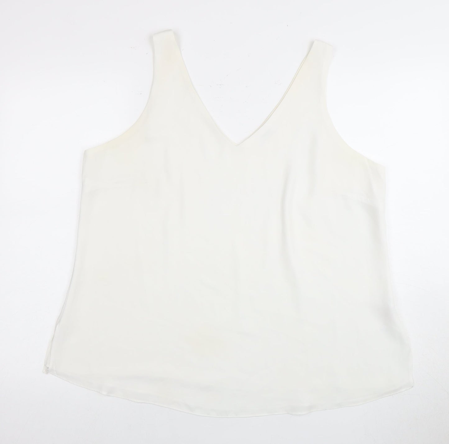 Womens UK Size 18 Wallis White  Blouse