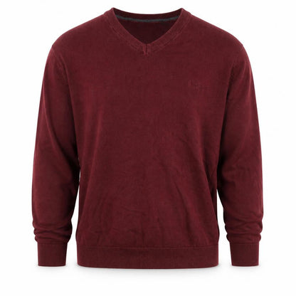 Mens UK Size L Pierre Cardin Red Pullover Jumper