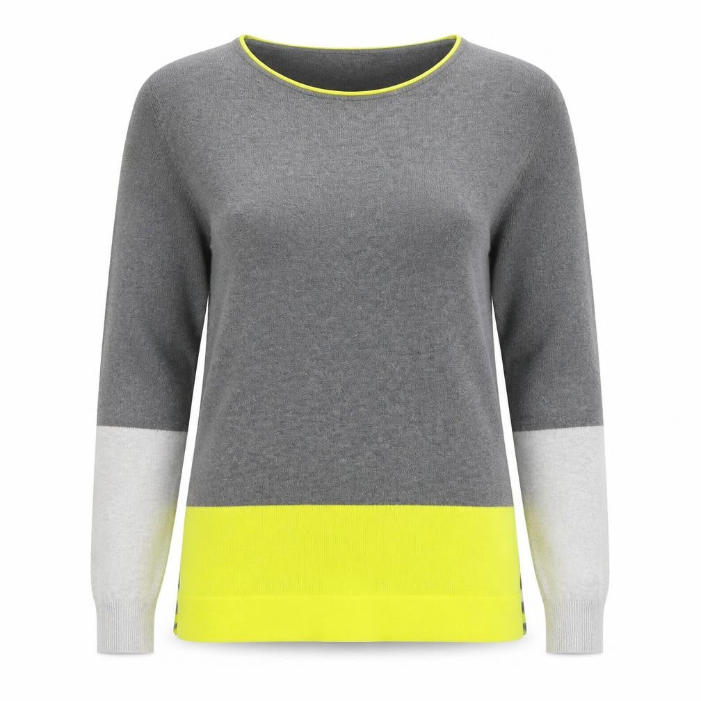 Womens UK Size 8 Principles Grey Pullover Jumper