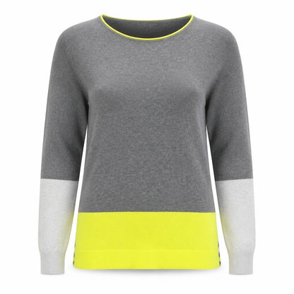 Womens UK Size 8 Principles Grey Pullover Jumper