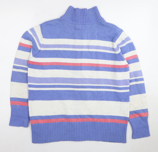Womens UK Size M Bonmarche Multicoloured Full Zip Jumper