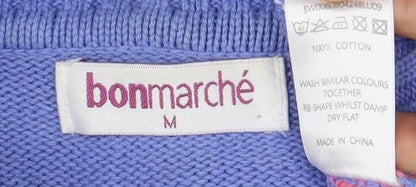 Womens UK Size M Bonmarche Multicoloured Full Zip Jumper