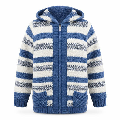 Womens UK Size 12 Marks and Spencer Blue Full Zip Jumper