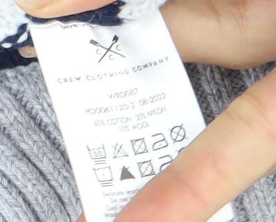 Crew Clothing Women's Multicolour Striped Pullover Jumper - Size 10