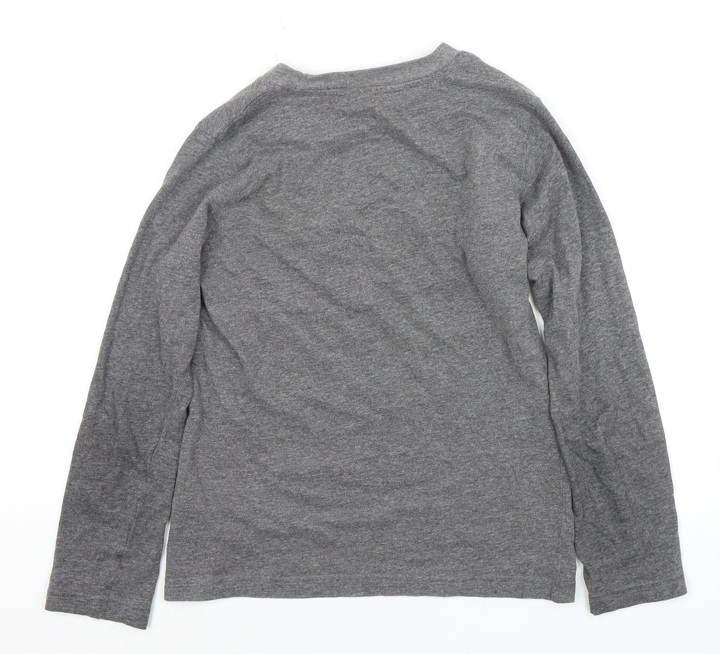 Jurassic Park Boys' Grey Long Sleeve T-Shirt, Size 10-11Y