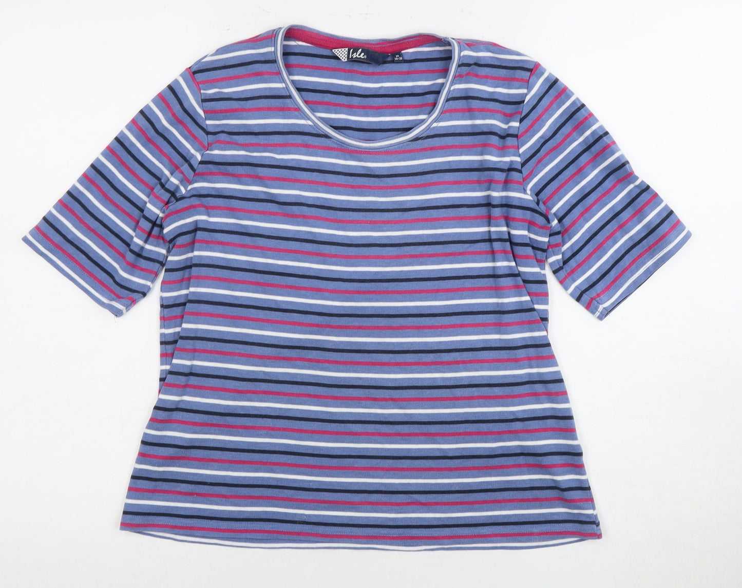 Womens UK Size M Isle Multicoloured  T-Shirt