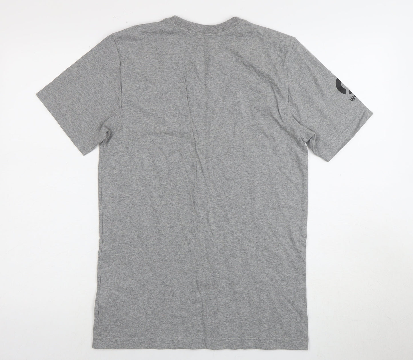 Nike Men's Grey S T-Shirt Short Sleeve Graphic