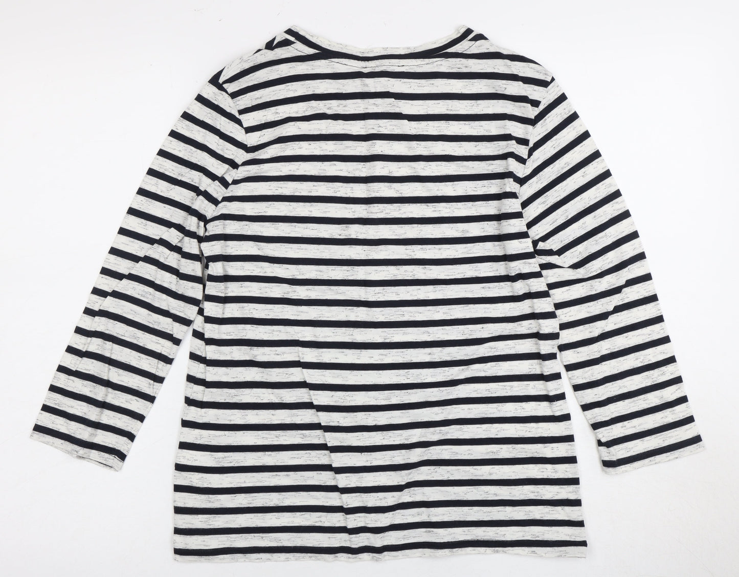 Womens UK Size 6 Warehouse Multicoloured Basic T-Shirt
