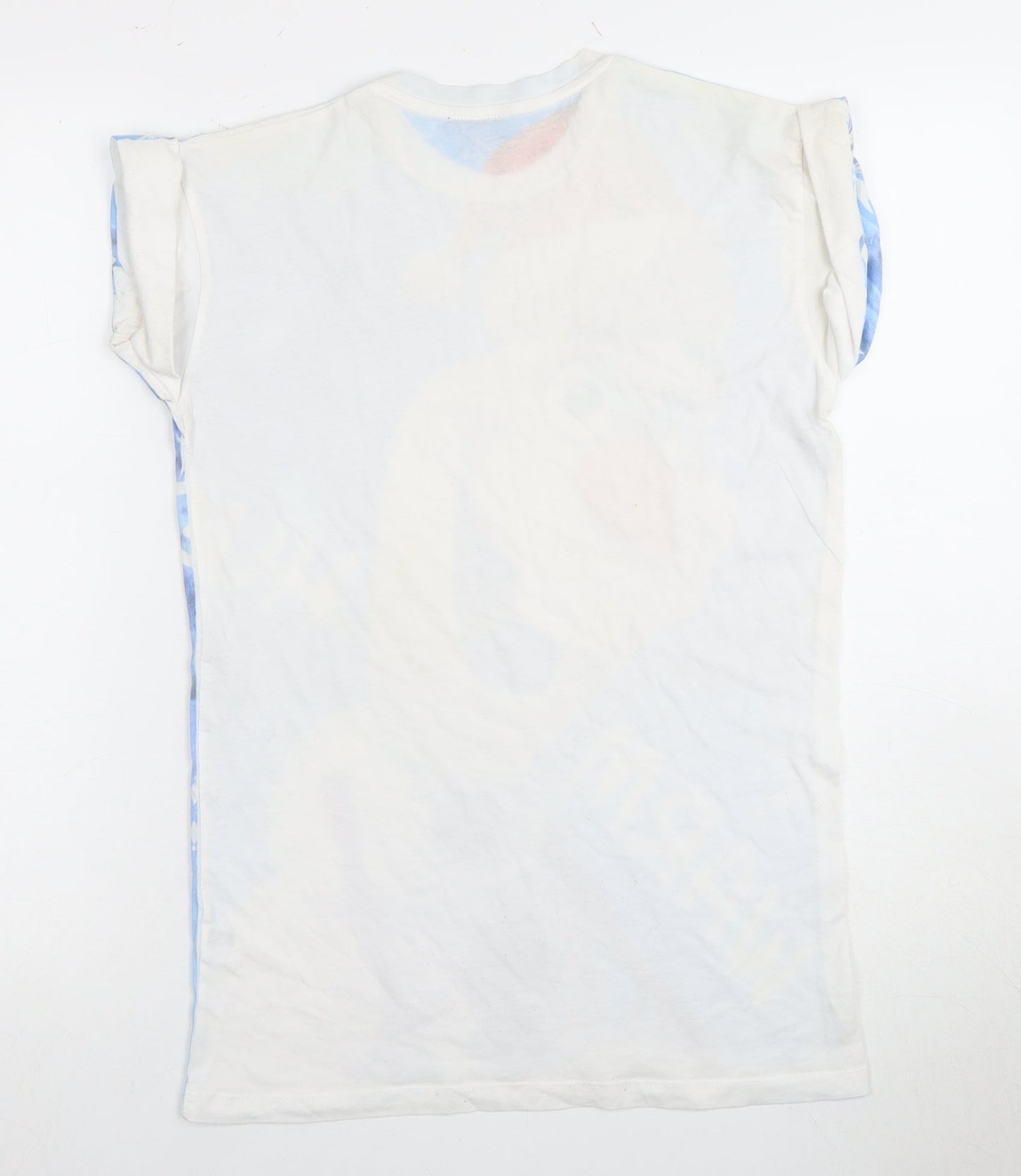 Teens UK Size 6 Disney Blue Basic T-Shirt