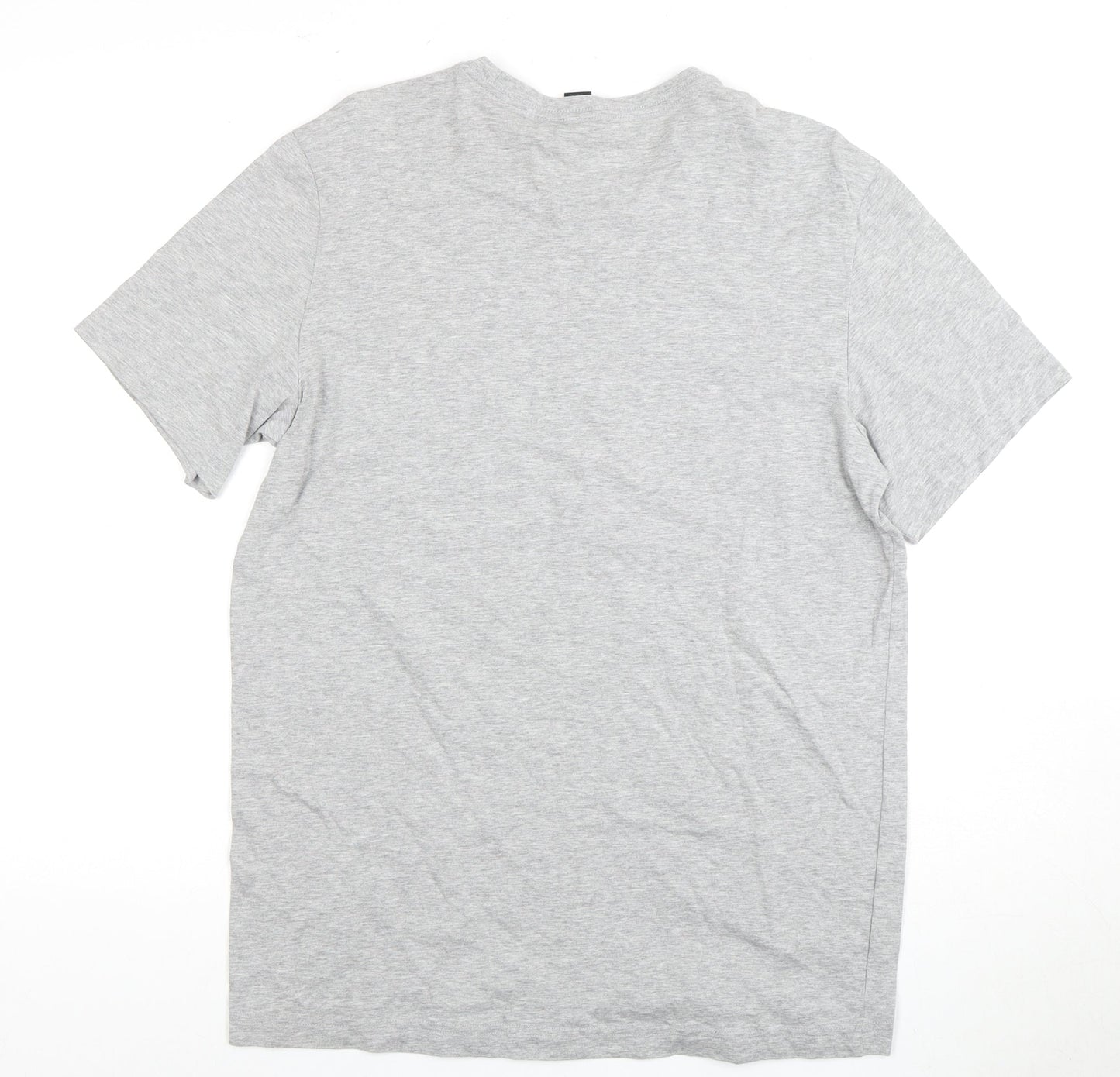 Adidas Men's Grey Logo T-Shirt L - New with Tags