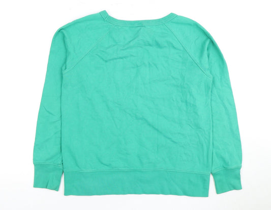 GAP Women's Green S Pullover Sweatshirt