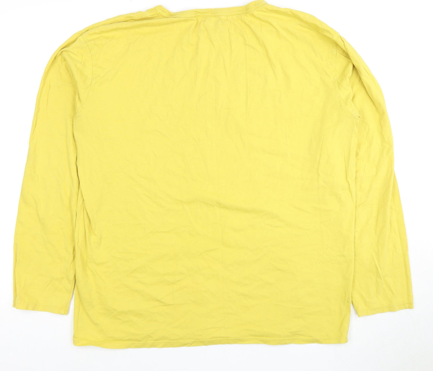 Mens UK Size M GUESS Yellow  T-Shirt