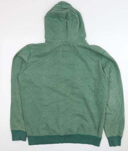 Mens UK Size L Lee Cooper Green Pullover Hoodie