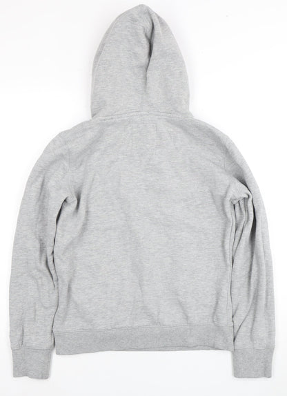 Superdry Women's Grey Pullover Hoodie Size 10