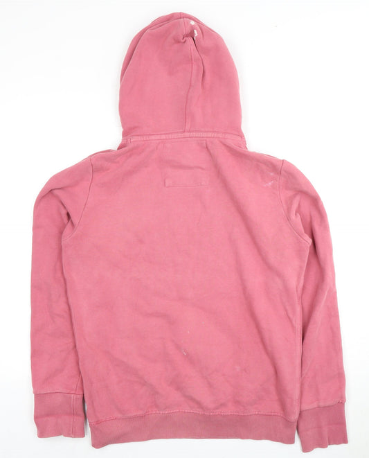 Superdry Unisex Pink Pullover Hoodie 7XL