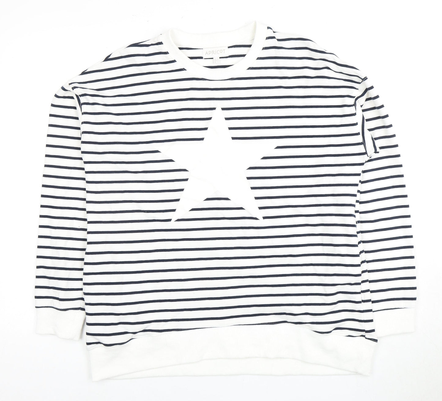 Apricot Women's Stripe Navy/White Pullover