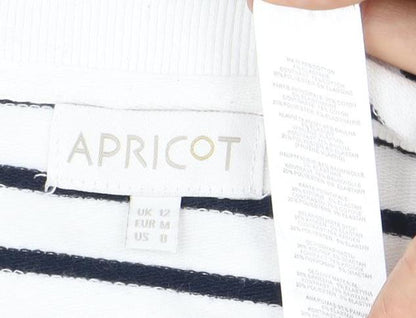 Apricot Women's Stripe Navy/White Pullover