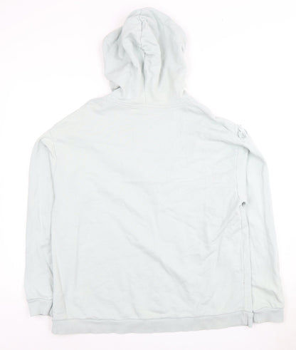 River Island Women's Blue Hoodie Pullover Size S
