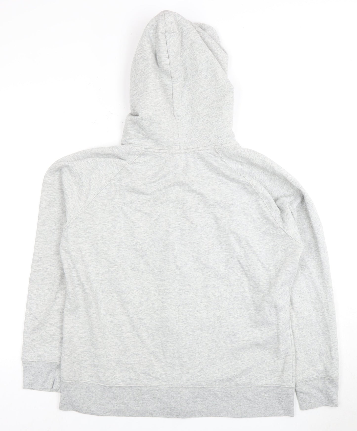 Gap Women's Grey XL Full Zip Hoodie, Logo Accents