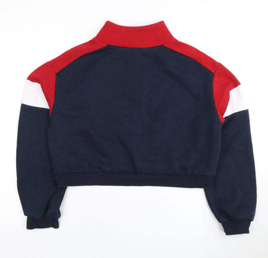 H&M Women's Multicoloured Pullover Sweatshirt, Size 8