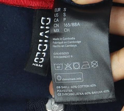 H&M Women's Multicoloured Pullover Sweatshirt, Size 8