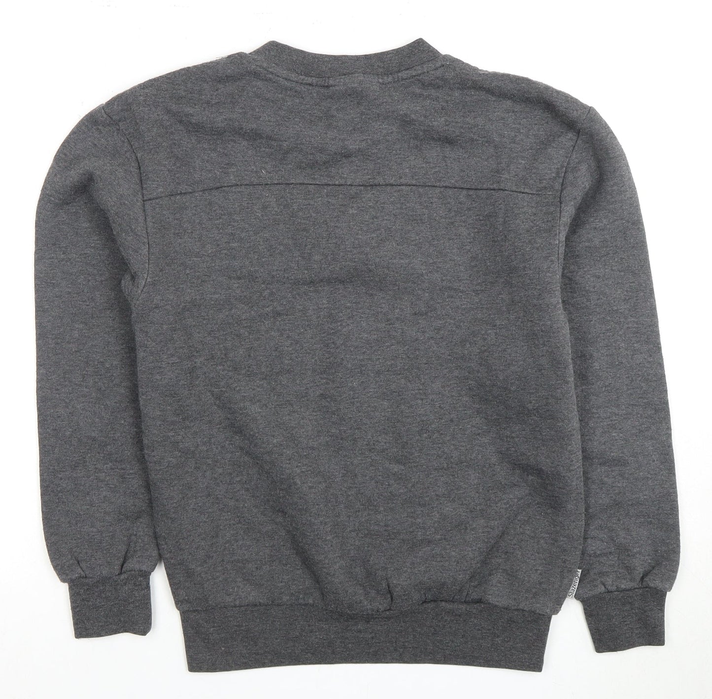 Slazenger Boys Grey Sweatshirt 11-12 Years Crew Neck