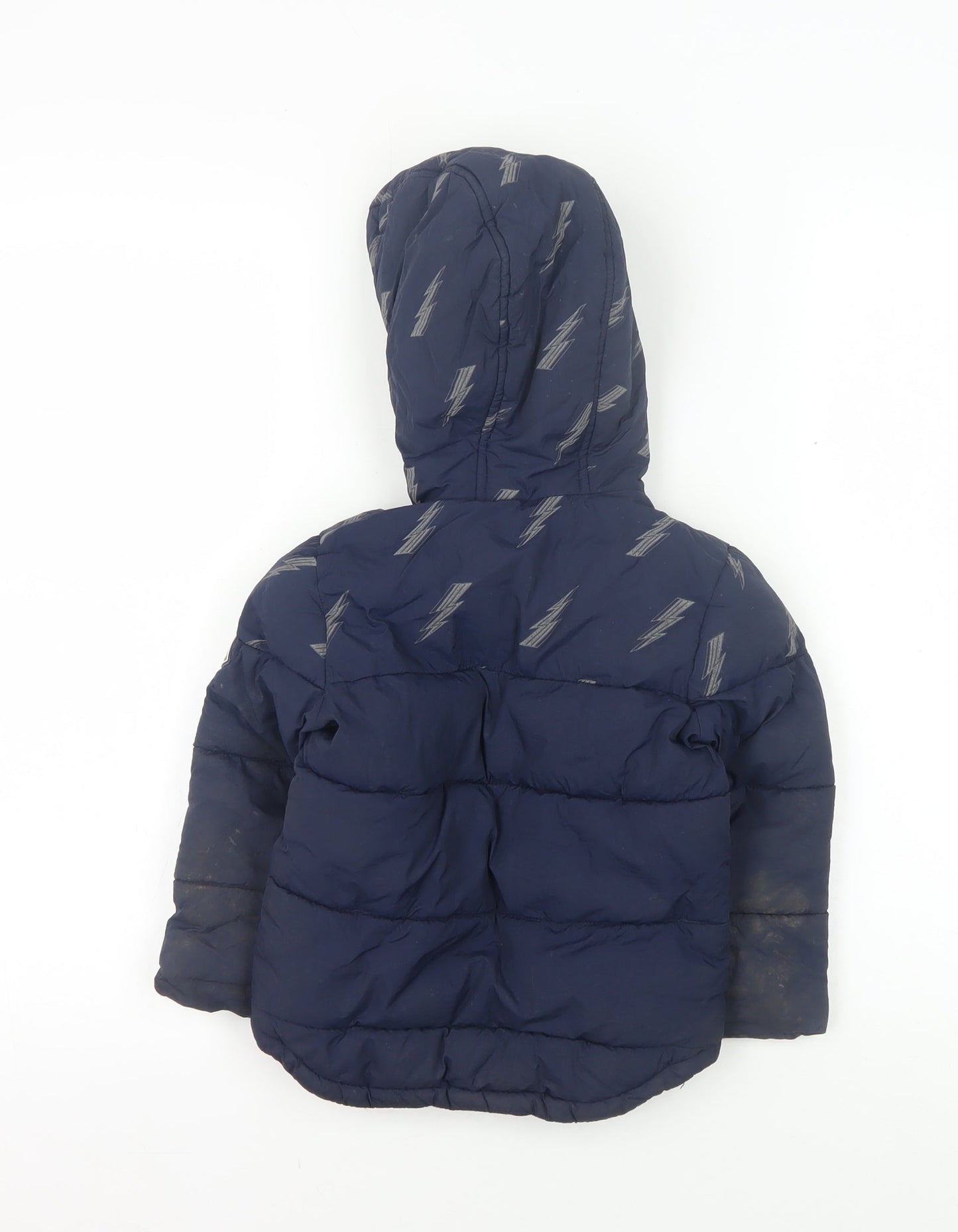 Joules Boys Blue Puffer Jacket 2 Years Winter Coat