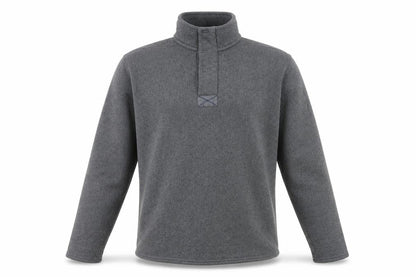 Mens UK Size XL Marks and Spencer Grey Collared Sweatshirt
