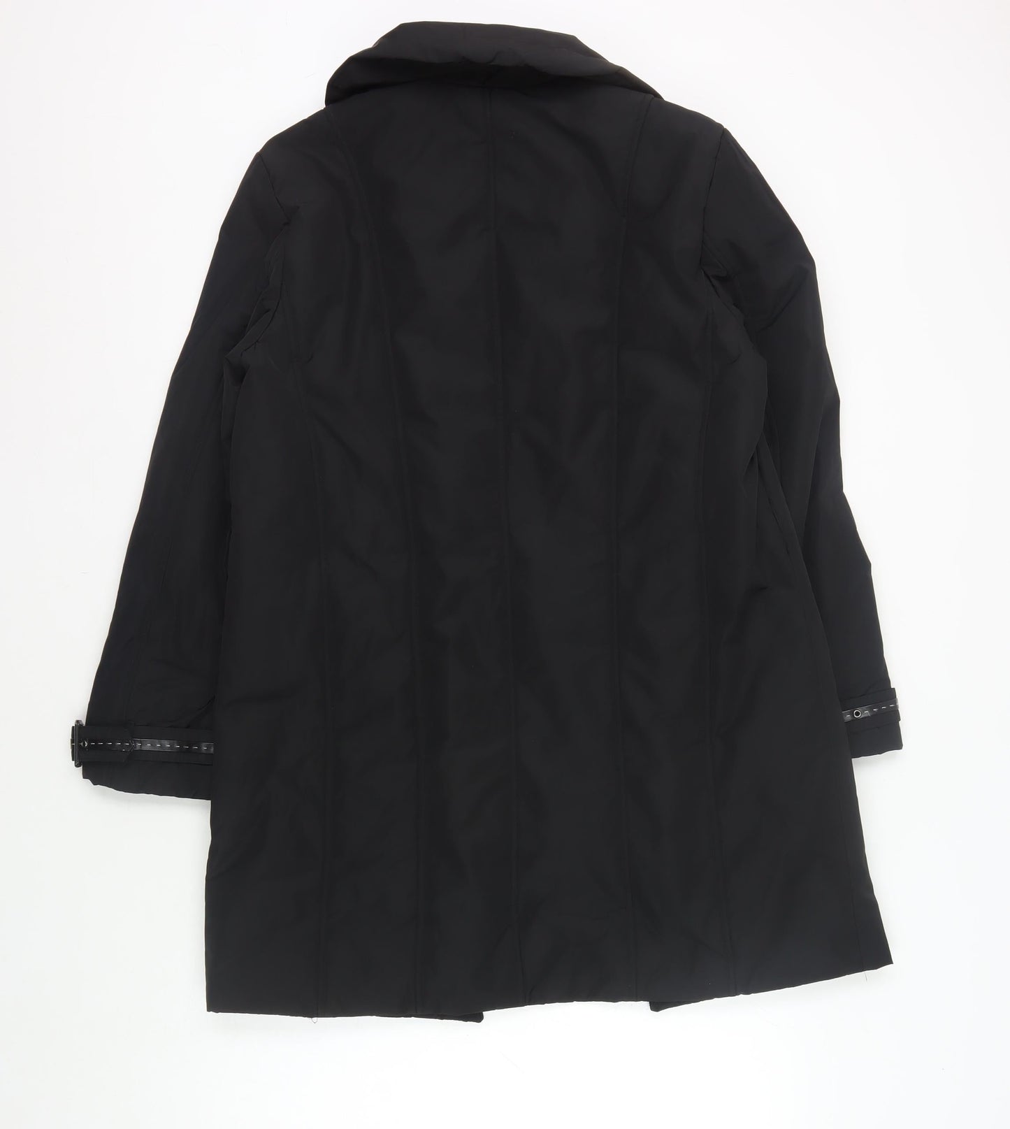 Gerry Weber Unisex Black Parka Coat, Size 12, Long Sleeve