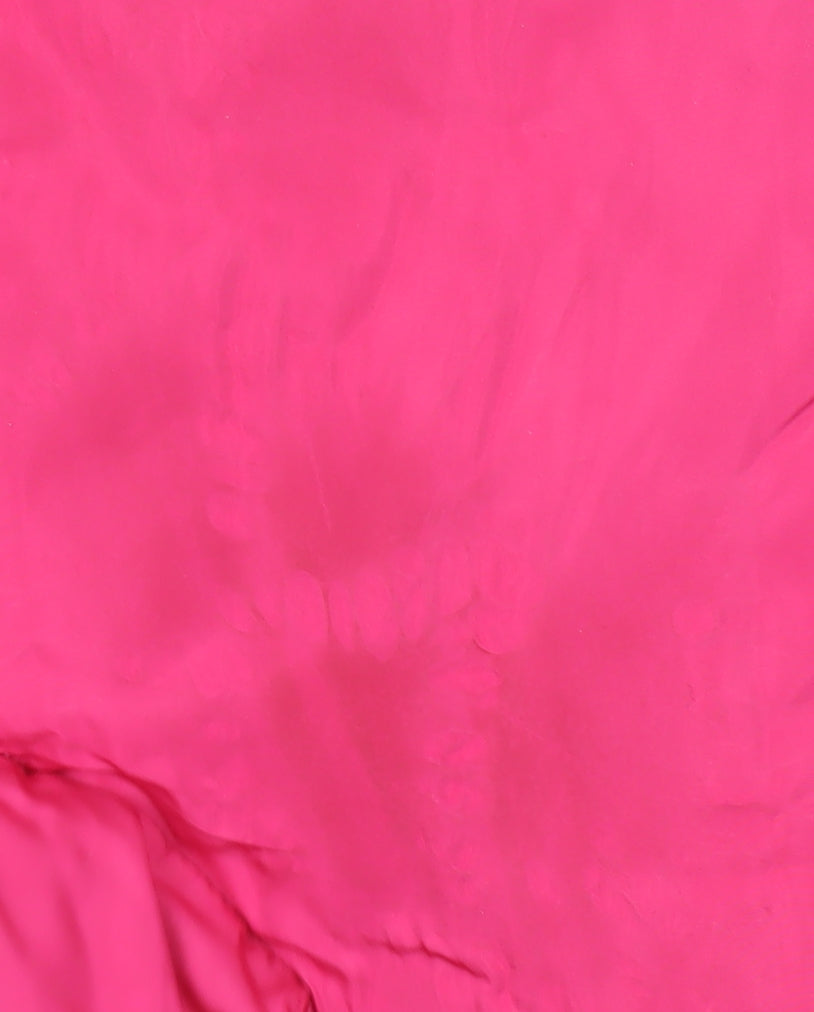 Pull & Bear Women's Pink Puffer Waistcoat, Size 10