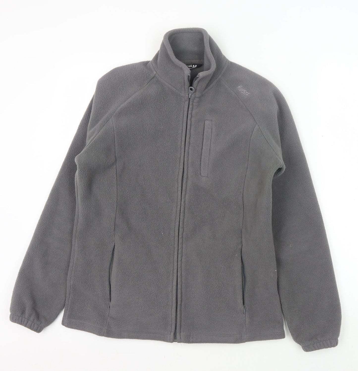 Romester Unisex Grey Fleece Jacket M Full Zip