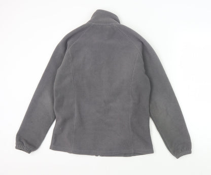Romester Unisex Grey Fleece Jacket M Full Zip