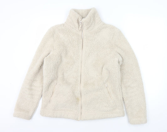 Marks & Spencer Women's Beige Jacket Size 12 Casual