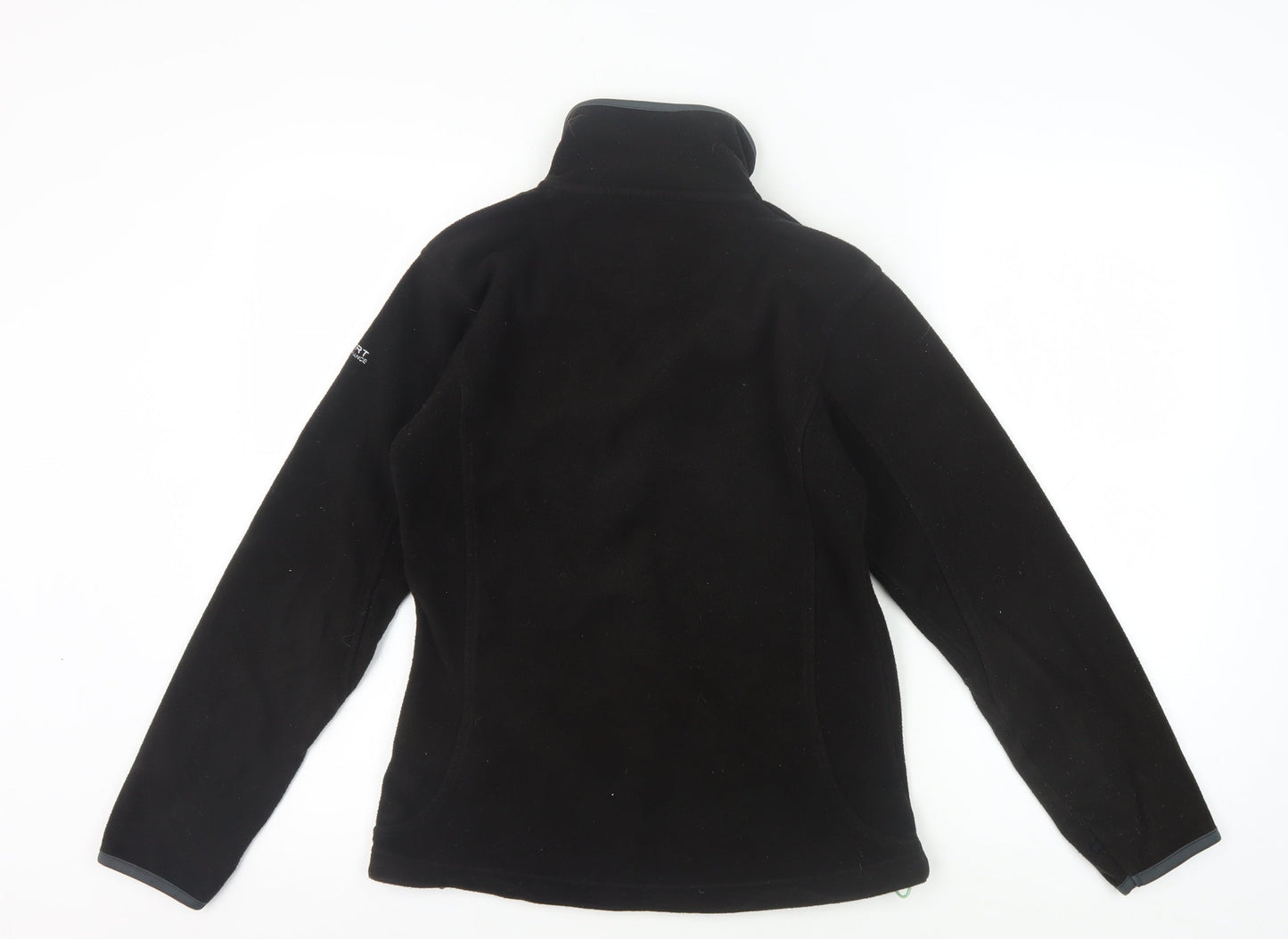 Regatta Women's Black Fleece Jacket, Size 8, Full Zip