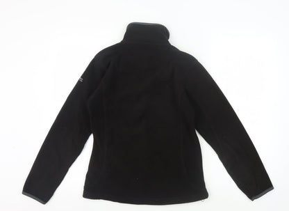 Regatta Women's Black Fleece Jacket, Size 8, Full Zip