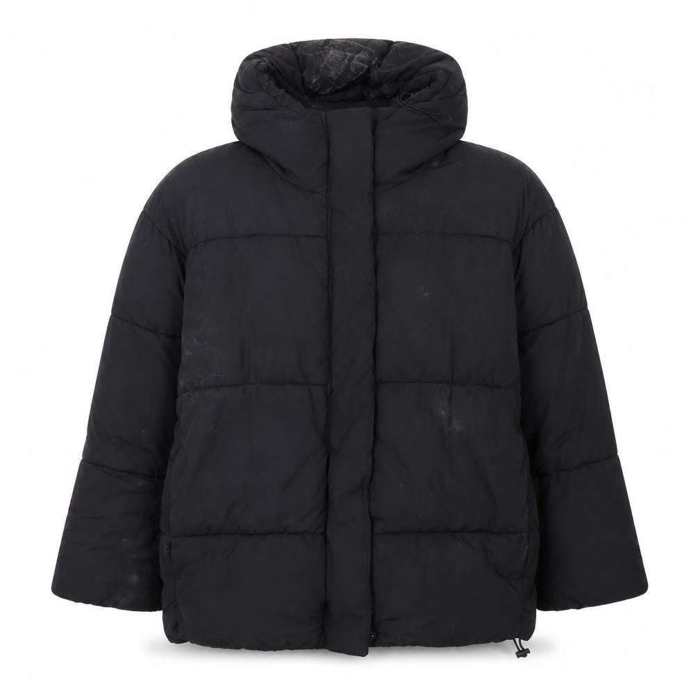 Unisex Adults UK Size M Monki Black Puffer Jacket