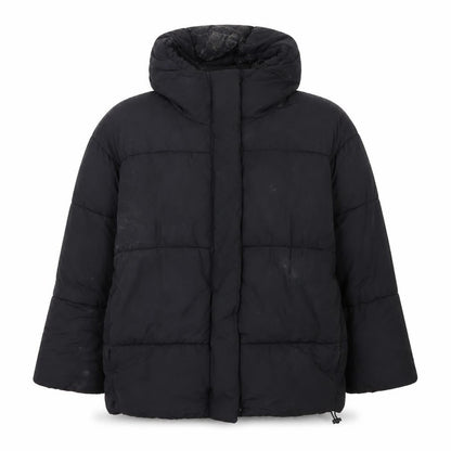 Unisex Adults UK Size M Monki Black Puffer Jacket