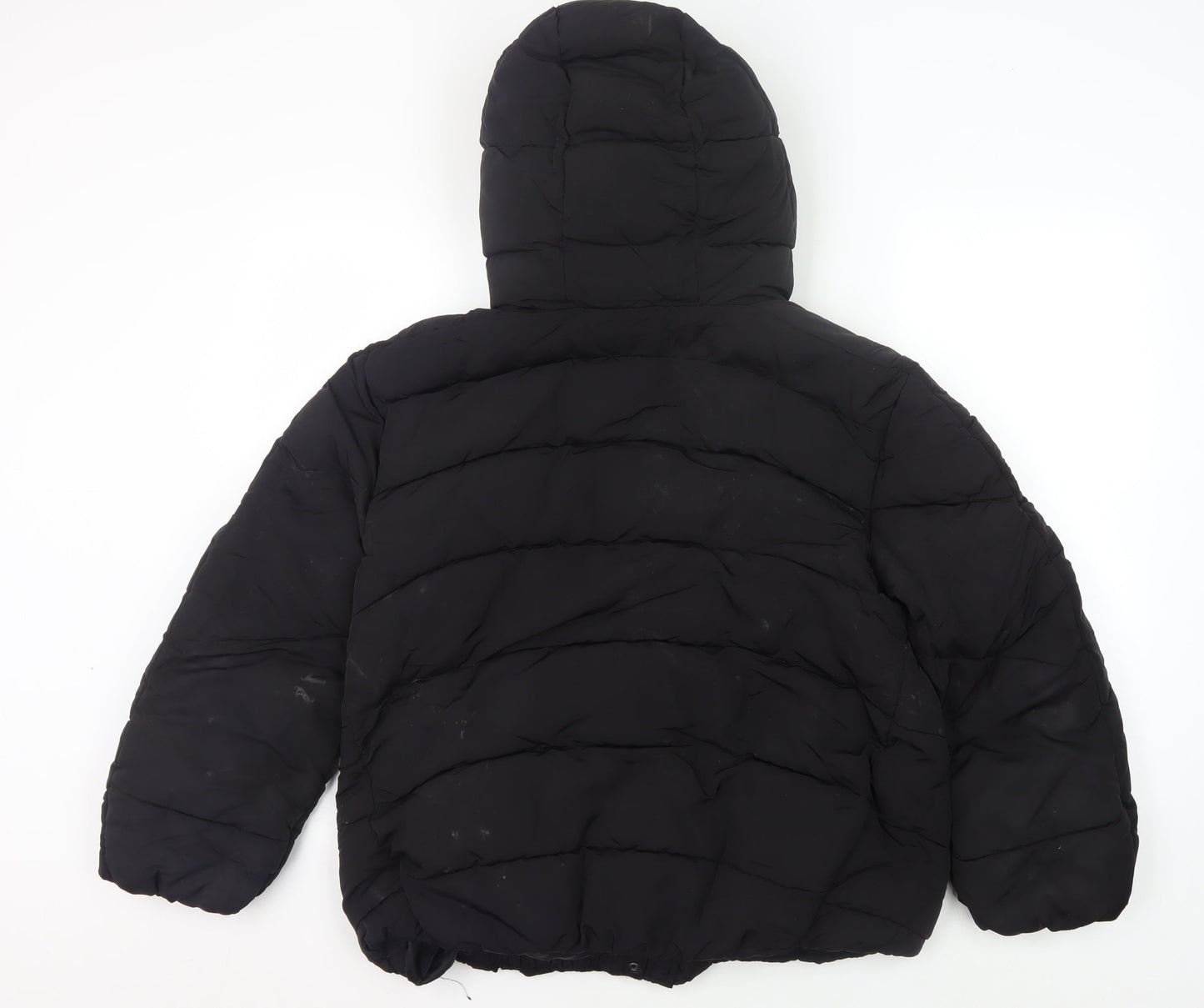 R essentiel Women's Black Puffer Jacket Size 10