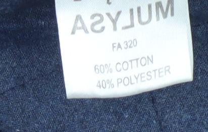 Asylum Heritage Men's Blue Quilted Jacket M