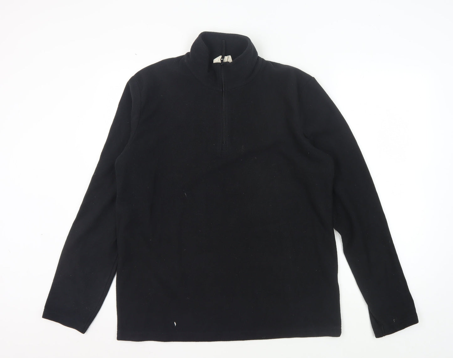 Mens UK Size M Mountain Warehouse Black Pullover Sweatshirt