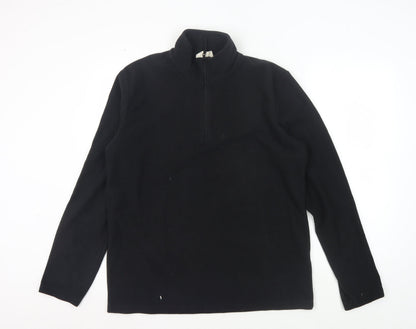 Mens UK Size M Mountain Warehouse Black Pullover Sweatshirt