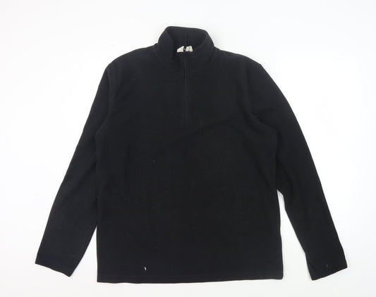 Mens UK Size M Mountain Warehouse Black Pullover Sweatshirt